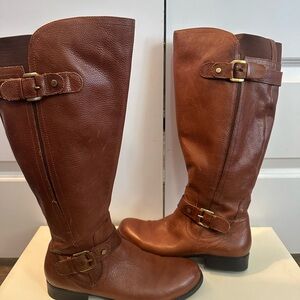 Naturalizer Brown Heeled Boots